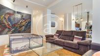 Living room of Flat for sale in  Valencia Capital  with Air Conditioner and Balcony