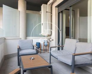 Terrace of Flat to rent in  Valencia Capital  with Air Conditioner, Terrace and Balcony