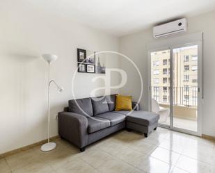 Living room of Flat to rent in  Valencia Capital  with Air Conditioner and Balcony