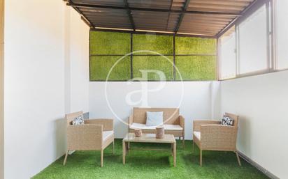 Terrace of Flat to rent in  Valencia Capital  with Air Conditioner, Terrace and Balcony