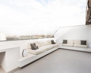 Terrace of Attic for sale in  Valencia Capital  with Air Conditioner, Heating and Private garden