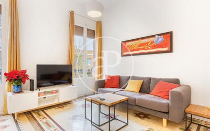 Living room of Flat to rent in  Valencia Capital  with Air Conditioner, Heating and Furnished