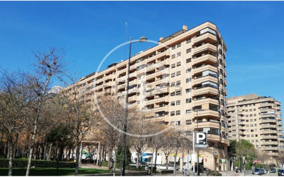 Exterior view of Flat for sale in  Valencia Capital  with Heating, Private garden and Terrace