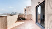 Terrace of Attic for sale in  Valencia Capital  with Air Conditioner, Heating and Private garden