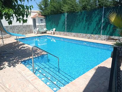 Swimming pool of House or chalet for sale in  Murcia Capital  with Air Conditioner and Swimming Pool