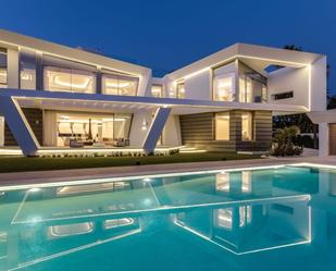 Exterior view of House or chalet for sale in Marbella  with Air Conditioner, Terrace and Swimming Pool