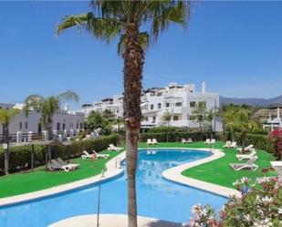 Exterior view of Duplex for sale in Estepona  with Air Conditioner and Terrace