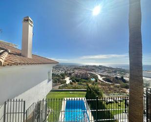 Exterior view of House or chalet for sale in Mijas  with Air Conditioner, Terrace and Swimming Pool