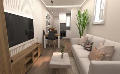 Living room of Flat for sale in  Barcelona Capital