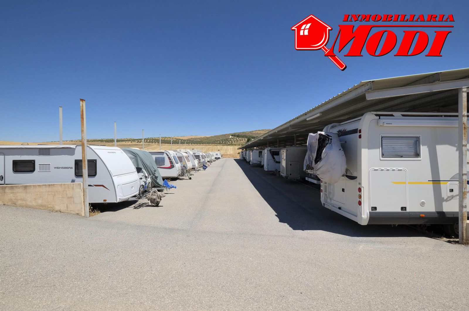 Parking caravanas El temple (La Malahá - Granada). Parkings