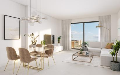 Sala d'estar de Apartament en venda en Casares amb Aire condicionat i Piscina