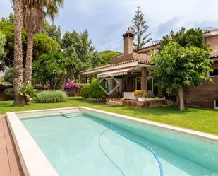 Garden of House or chalet to rent in Castelldefels  with Air Conditioner, Terrace and Swimming Pool