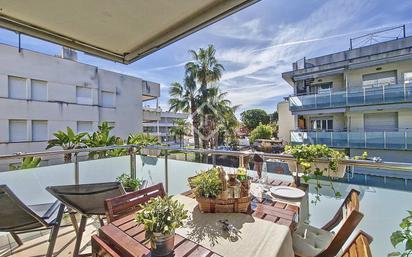 Terrace of Flat for sale in Cubelles  with Air Conditioner, Terrace and Swimming Pool