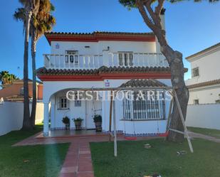 Exterior view of House or chalet to rent in Chiclana de la Frontera  with Air Conditioner and Terrace