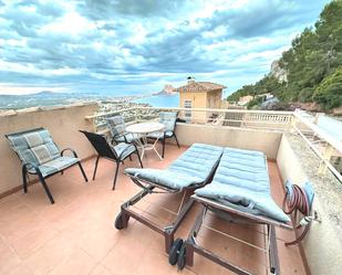 Terrace of House or chalet for sale in Calpe / Calp