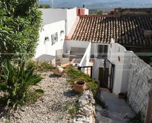Exterior view of Single-family semi-detached for sale in Tormos  with Air Conditioner and Terrace