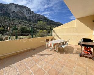 Terrace of Single-family semi-detached for sale in La Vall de Laguar  with Terrace