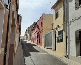 Exterior view of Single-family semi-detached for sale in La Font de la Figuera