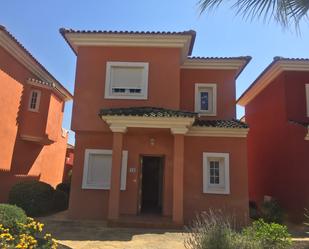 Exterior view of Single-family semi-detached for sale in  Murcia Capital  with Swimming Pool