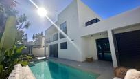 Exterior view of House or chalet for sale in Málaga Capital  with Terrace and Swimming Pool
