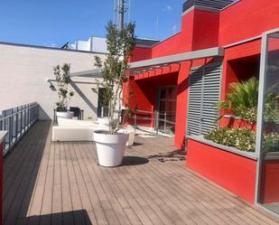 Terrace of Duplex to rent in  Madrid Capital  with Air Conditioner, Heating and Terrace