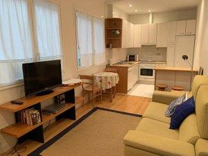 Living room of Flat to rent in Donostia - San Sebastián   with Heating, Furnished and Oven