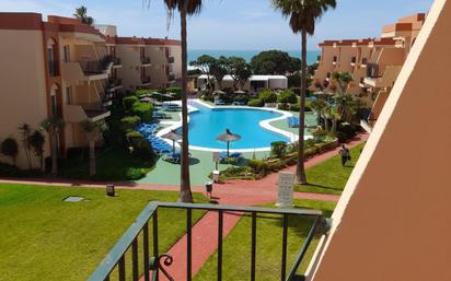 Swimming pool of Apartment for sale in Chiclana de la Frontera  with Air Conditioner, Terrace and Balcony