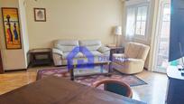 Living room of Flat for sale in Oviedo   with Heating, Terrace and Storage room