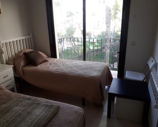 Dormitori de Apartament de lloguer en San Javier amb Aire condicionat i Terrassa