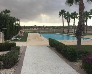 Piscina de Pis de lloguer en Fuente Álamo de Murcia amb Aire condicionat i Terrassa