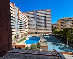 Swimming pool of Flat for sale in Burriana / Borriana  with Air Conditioner and Balcony