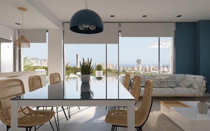 Dining room of Apartment for sale in Finestrat  with Terrace and Swimming Pool