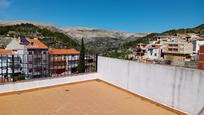 Exterior view of Single-family semi-detached for sale in Castell de Castells  with Terrace
