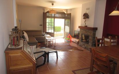 Living room of Planta baja for sale in Jaca  with Terrace, Swimming Pool and Balcony