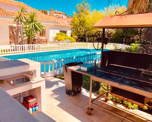 Piscina de Casa adosada en venda en Málaga Capital amb Aire condicionat i Terrassa