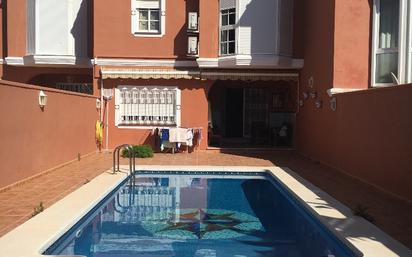 Swimming pool of Single-family semi-detached for sale in Rincón de la Victoria  with Air Conditioner, Terrace and Swimming Pool