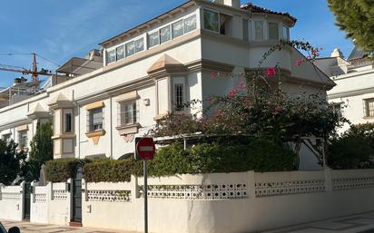 Exterior view of Single-family semi-detached for sale in Torremolinos  with Air Conditioner and Terrace