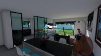 Sala d'estar de Casa o xalet en venda en Galapagar amb Aire condicionat, Terrassa i Piscina