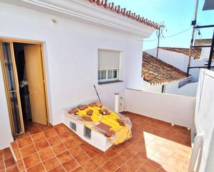 Exterior view of Single-family semi-detached for sale in Álora  with Air Conditioner and Terrace