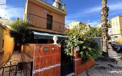 Vista exterior de Casa adosada en venda en Málaga Capital amb Aire condicionat, Terrassa i Balcó