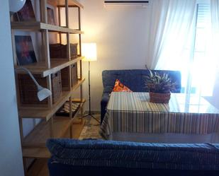 Sala d'estar de Apartament de lloguer en Badajoz Capital amb Aire condicionat