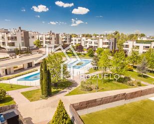 Garden of Attic for sale in Pozuelo de Alarcón  with Air Conditioner and Swimming Pool