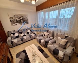 Living room of Flat for sale in Anguciana  with Heating, Terrace and Furnished