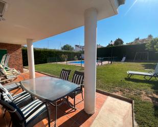 Jardí de Casa o xalet en venda en Muel amb Aire condicionat, Terrassa i Piscina