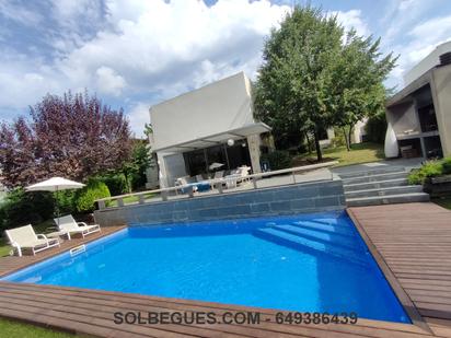 Swimming pool of House or chalet for sale in Begues  with Air Conditioner, Heating and Private garden