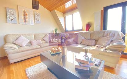 Living room of Attic for sale in O Porriño    with Heating, Terrace and Storage room