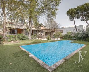 Swimming pool of Constructible Land for sale in  Madrid Capital