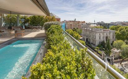 Terrace of Attic for sale in  Madrid Capital  with Air Conditioner, Terrace and Swimming Pool