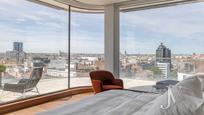 Bedroom of Attic for sale in  Madrid Capital  with Air Conditioner, Terrace and Swimming Pool