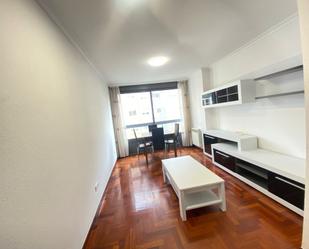 Sala d'estar de Apartament de lloguer en Vigo  amb Calefacció, Parquet i Moblat